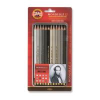 Kohinoor Set Aquarel Pencils 3722 12Gey Lıne