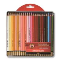 Kohinoor Set Aquarel Pencils 3724 24 Portraıt